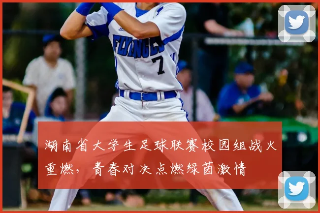 湖南省大学生足球联赛校园组战火重燃,青春对决点燃绿茵激情