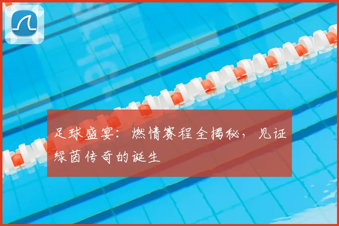足球盛宴：燃情赛程全揭秘，见证绿茵传奇的诞生